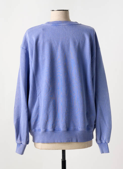 Sweat-shirt stretch manches longues bleu BREWSTER femme