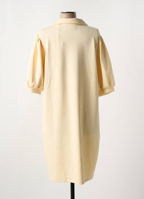 Robe mi-longue beige SCOTCH & SODA pour femme