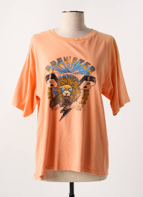 Top orange BREWSTER pour femme