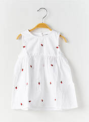 Robe mi-longue blanc NAME IT pour fille seconde vue