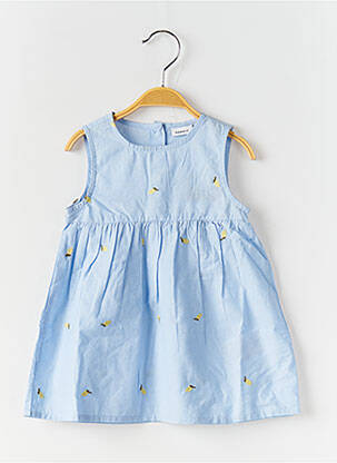 Robe mi-longue bleu NAME IT pour fille