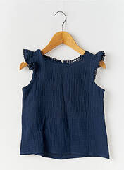 Top bleu PM MERE & FILLE pour fille seconde vue