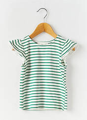 Top vert PM MERE & FILLE pour fille seconde vue