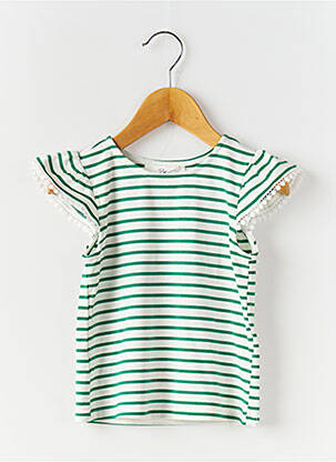 Top vert PM MERE & FILLE pour fille