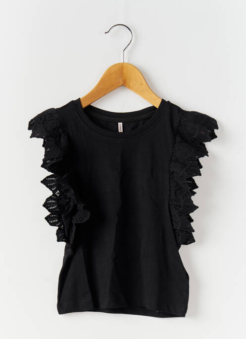 Top noir ONLY pour fille