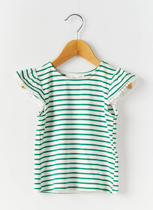 Top vert PM MERE & FILLE pour fille