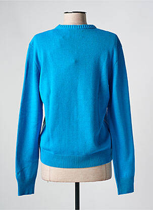 Pull stretch manches longues bleu MC2 SAINT BARTH femme