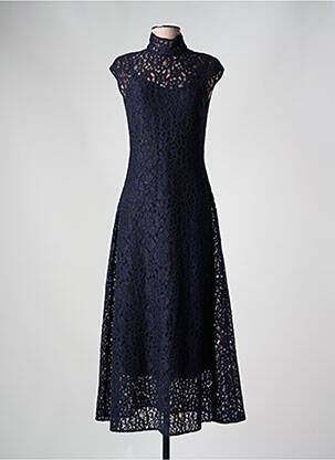 Robe longue bleu HUGO BOSS pour femme