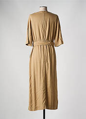 Robe longue marron HUGO BOSS pour femme seconde vue