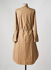 Robe mi-longue marron HUGO BOSS pour femme seconde vue