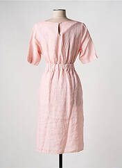 Robe mi-longue rose GRAN SASSO pour femme seconde vue