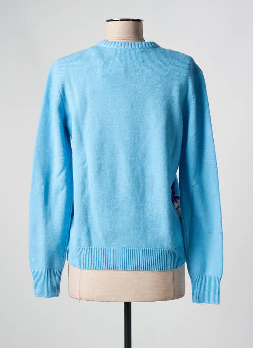 Pull stretch manches longues bleu MC2 SAINT BARTH femme