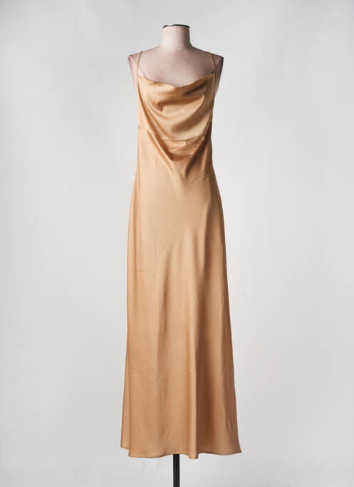 Robe longue beige D.EXTERIOR pour femme
