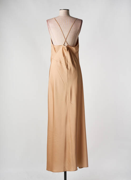 Robe longue beige D.EXTERIOR pour femme