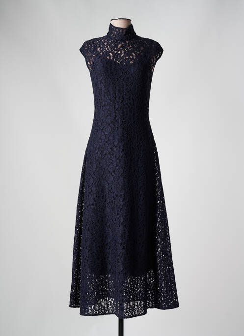 Robe longue bleu HUGO BOSS pour femme