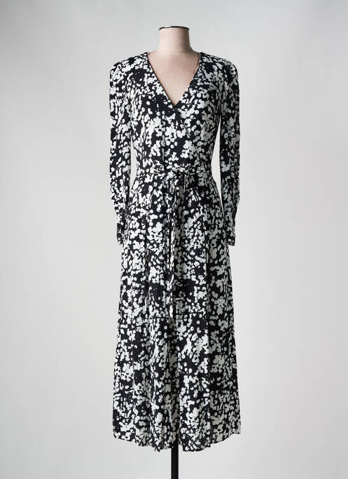 Robe longue noir HUGO BOSS pour femme