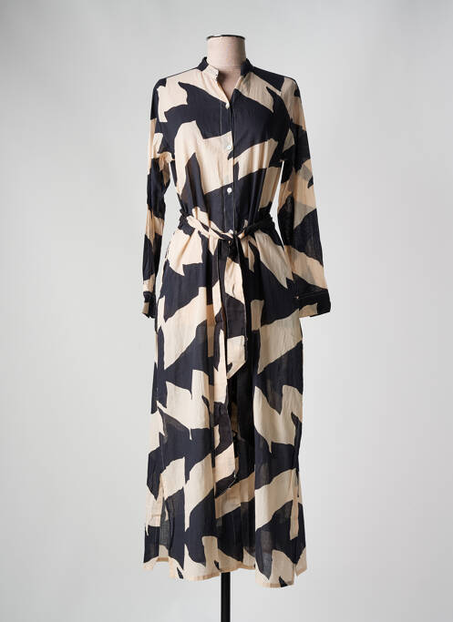 Robe mi-longue noir BAGATELLE FRANCE pour femme