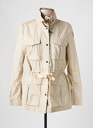 Coupe-vent manches longues a capuche beige PARAJUMPERS femme