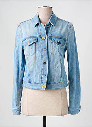 Veste casual poches bleu DONDUP femme