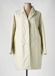 Trench finition intérieure doublée sans capuche beige ASPESI femme