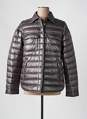 Doudoune poches sans capuche gris PARAJUMPERS femme