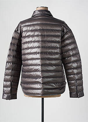 Doudoune poches sans capuche gris PARAJUMPERS femme