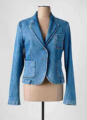 Blazer poches bleu JACOB COHEN femme