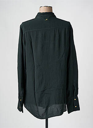 Chemisier tissage crêpe manches longues noir MASON'S femme
