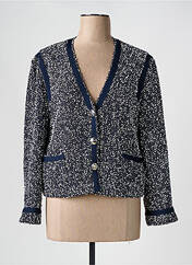 Gilet manches longues bleu HUGO BOSS pour femme seconde vue