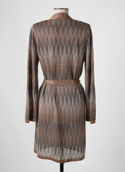 Gilet manches longues rose D.EXTERIOR pour femme seconde vue