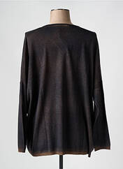 Pull marron ARAGONA pour femme seconde vue
