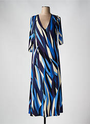 Robe longue bleu SIYU pour femme seconde vue