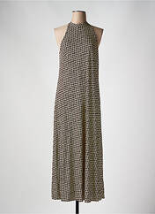 Robe longue marron SIYU pour femme seconde vue