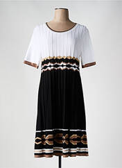 Robe mi-longue beige D.EXTERIOR pour femme seconde vue