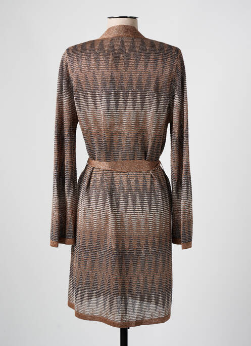 Gilet manches longues rose D.EXTERIOR pour femme