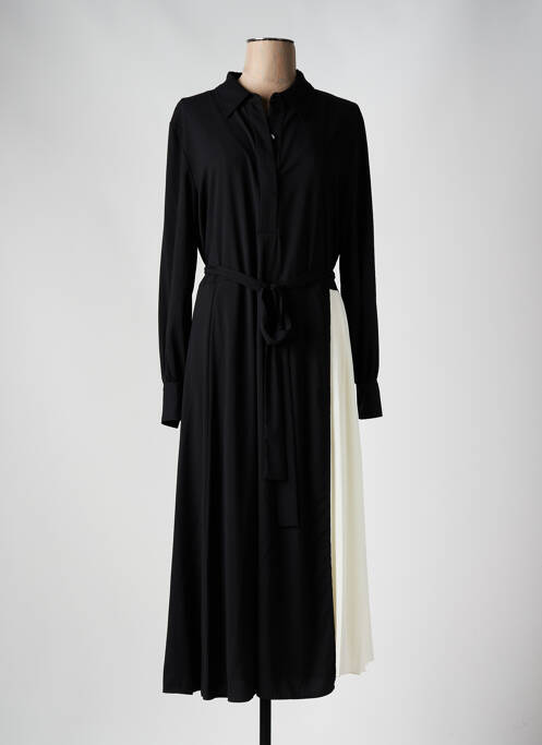 Robe longue noir HUGO BOSS pour femme