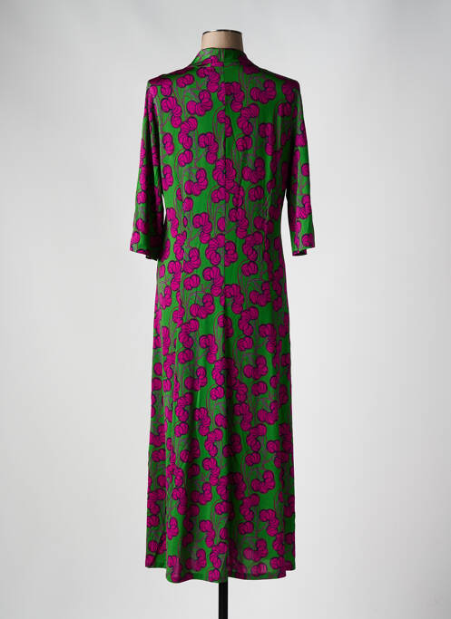 Robe longue vert SIYU pour femme