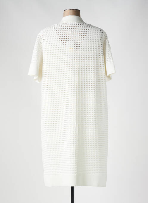 Robe mi-longue beige HUGO BOSS pour femme