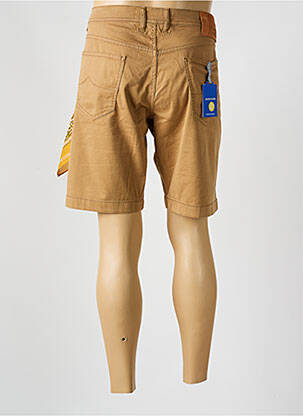 Bermuda coupe droite beige JACOB COHEN homme