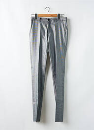Pantalon slim fermeture zippée sous rabat boutonné gris PAUL SMITH homme