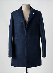 Manteau long bleu MANUEL RITZ pour homme seconde vue
