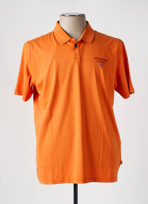 Polo orange NAPAPIJRI pour homme