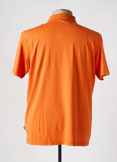 Polo orange NAPAPIJRI pour homme
