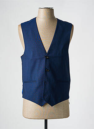 Gilet sans manche poches bleu PAUL SMITH homme