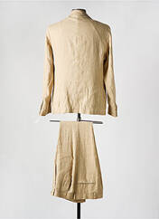 Costume de ville beige MANUEL RITZ pour homme seconde vue