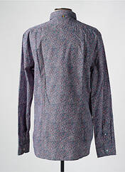 Chemise manches longues bleu MANUEL RITZ pour homme seconde vue