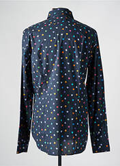 Chemise manches longues bleu MANUEL RITZ pour homme seconde vue