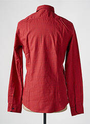 Chemise manches longues rouge HUGO BOSS pour homme seconde vue