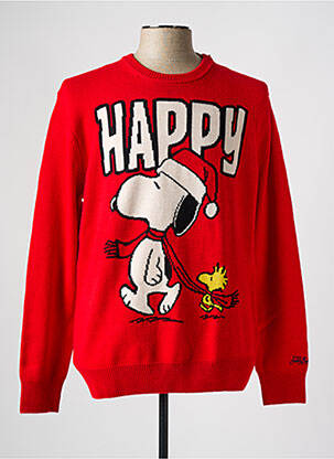 Pull rouge MC2 SAINT BARTH pour homme