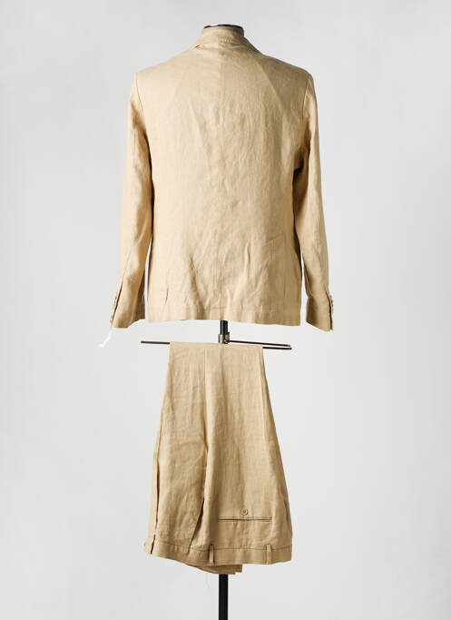 Costume de ville beige MANUEL RITZ pour homme